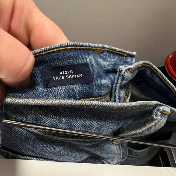 Gap True Skinny Paint Splatter Jeans - Picture 6 of 6